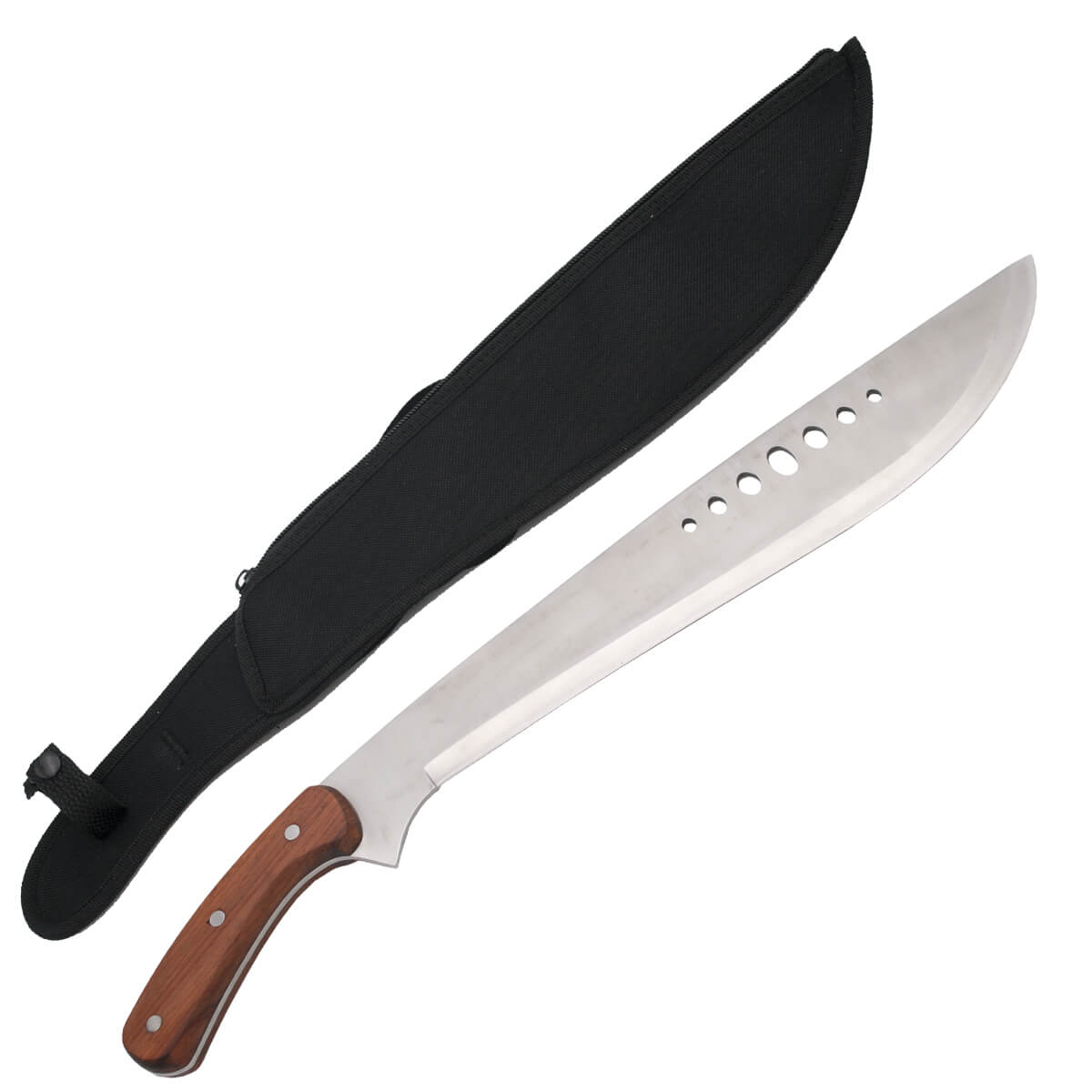 Latin machete with 40 cm blade and wooden handle