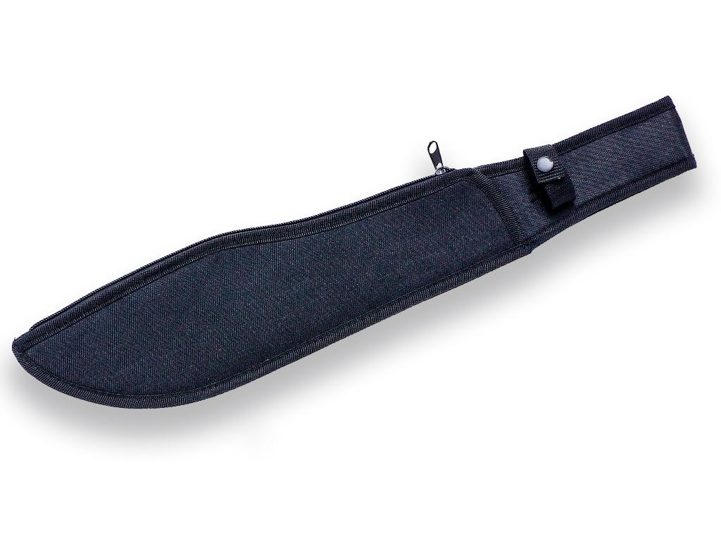 Gran Chaco Machete mit 33 cm breiter Klinge und schwarzem und rotem Gummigriff