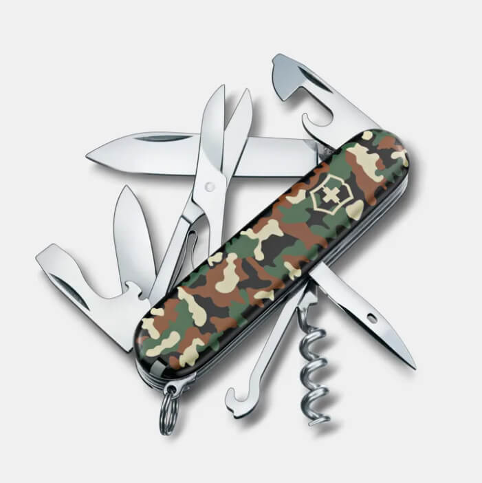Navaja Suiza Victorinox Climber Camuflaje con 14 funciones