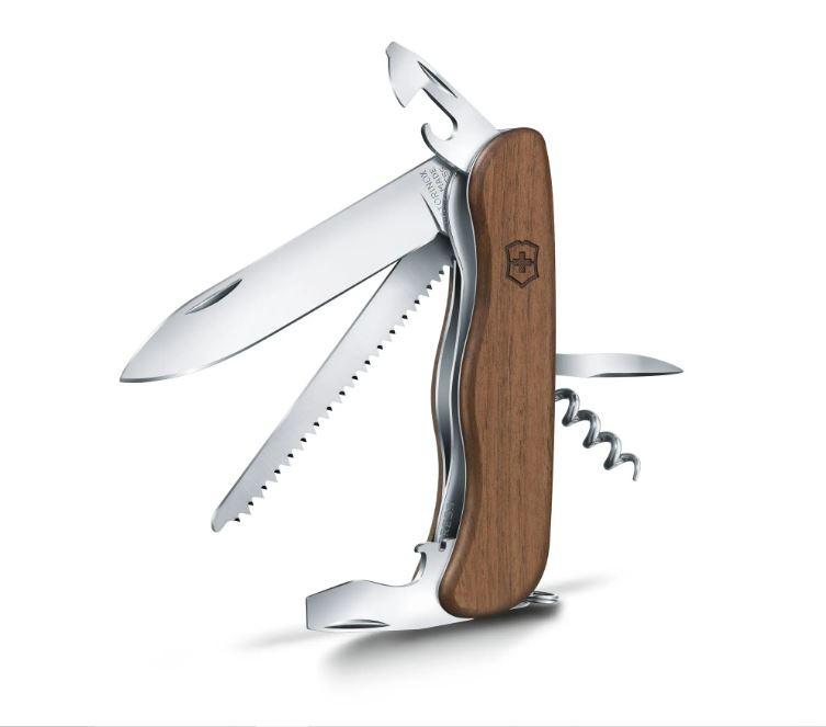 Victorinox Forester Mehrzweckmesser aus Holz 10 Anwendungen