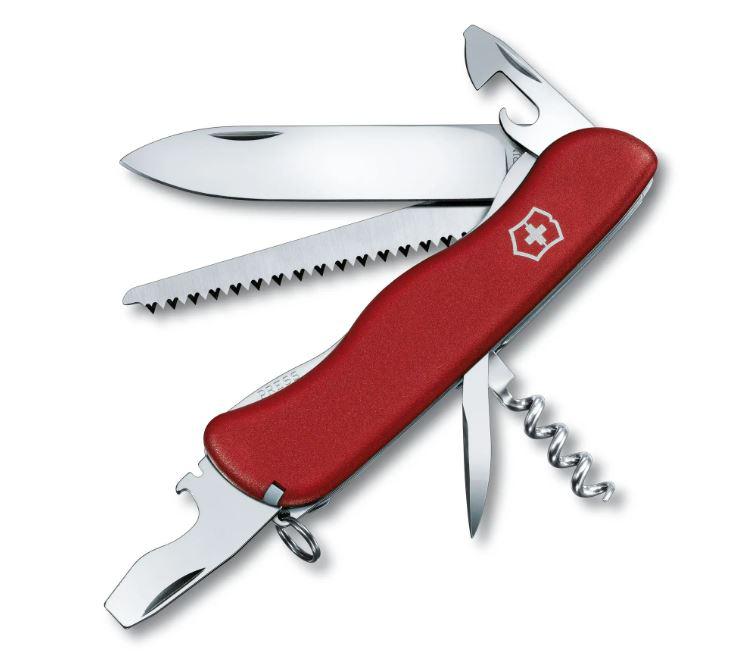 Faca Victorinox Red Forester com 14 usos