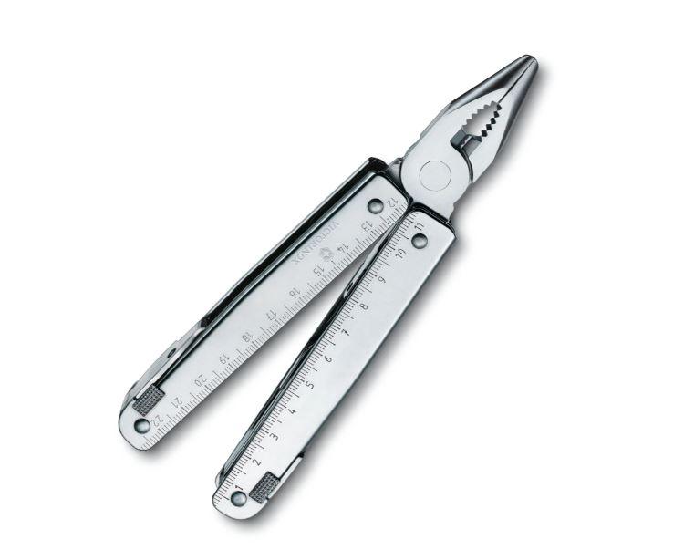 Alicate multifuncional Victorinox Swiss Tool X com bainha de couro preta