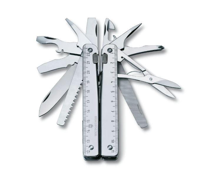 SwissTool CS Plus avec étui en nylon 37 utilisations