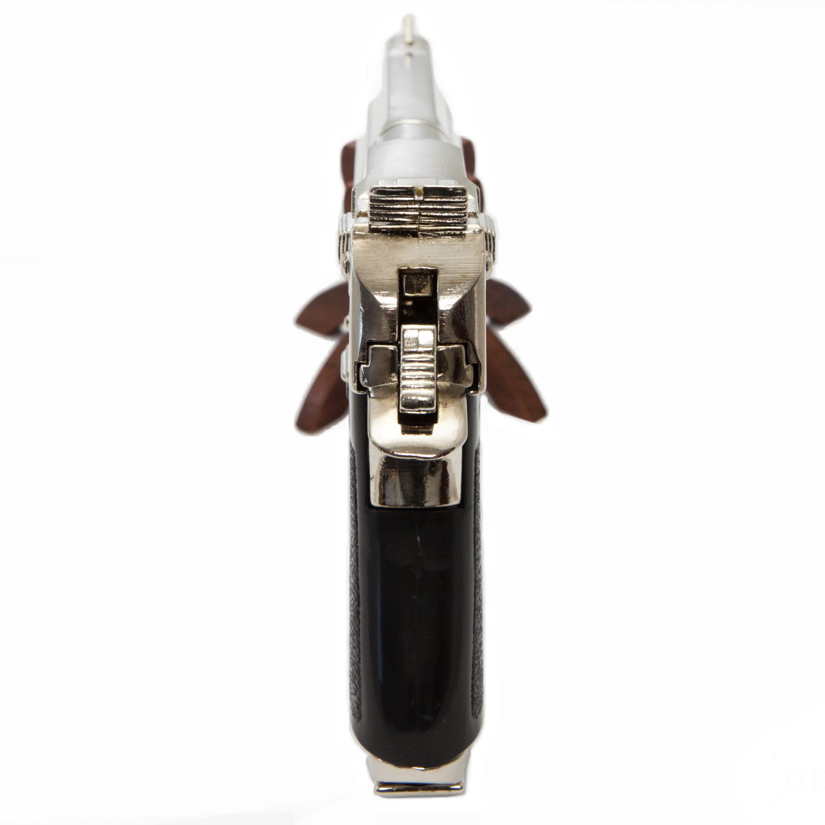 Réplica pistola semiautomática, USA-Israel 1982 de metal y plástico