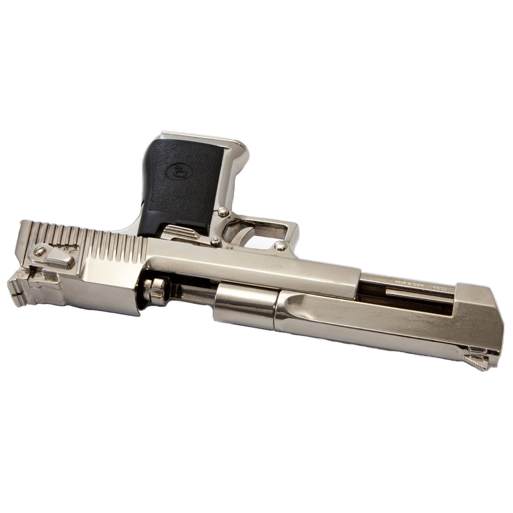 Réplica pistola semiautomática, USA-Israel 1982 de metal y plástico