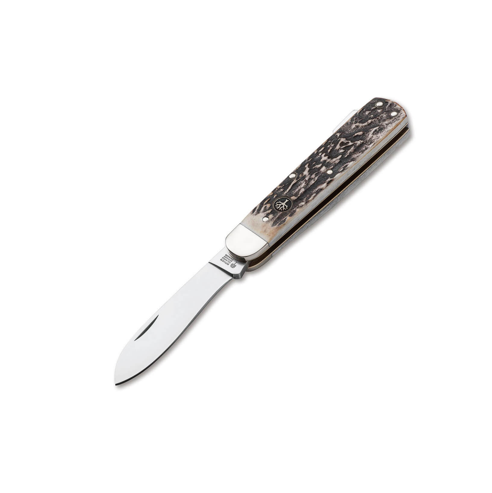 Navaja de caza Boker Hunters Knife Mono CPM con mango de asta de ...