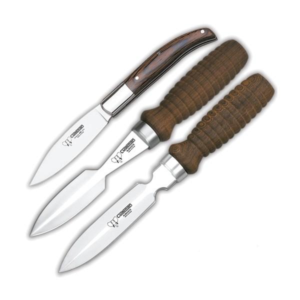 Set de una pieza curva tauromaquia Cudeman. Puntilla bellota curva mango fino