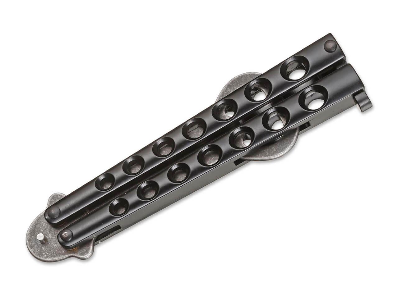 Abrebotellas Magnum Balisong Black