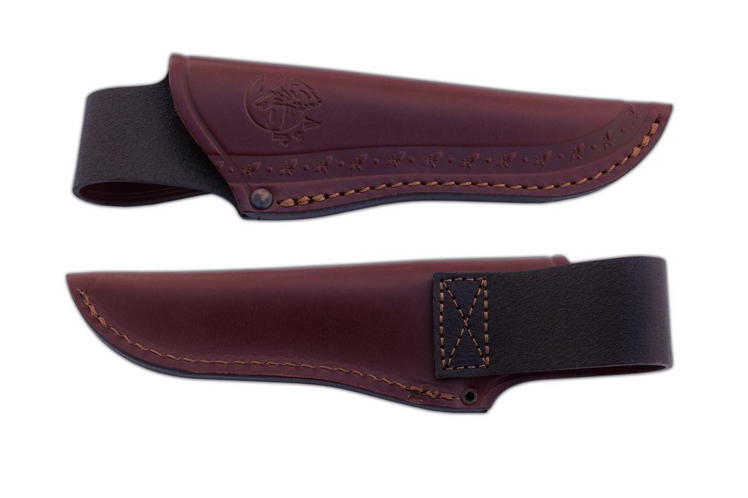 JV Corzo cuchillo de caza con mango de asta de ciervo