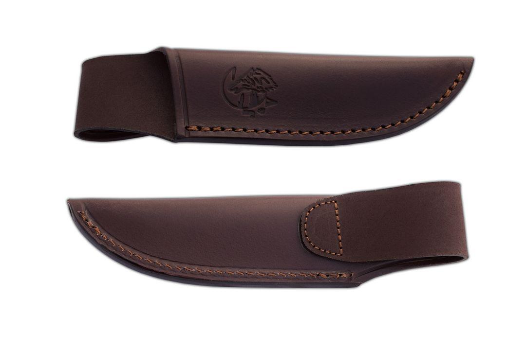 JV Oryx cuchillo de caza con mango de madera de bokote