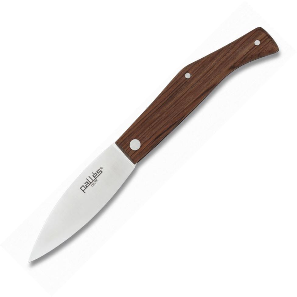 Canivete PALLES Nº2 com cabo de madeira e lâmina de aço inoxidáve...