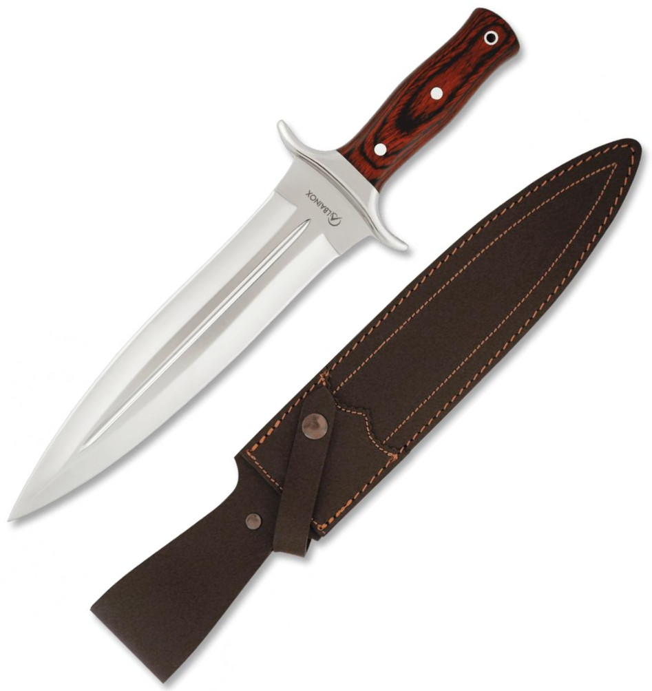 Cuchillo deportivo de remate de Albainox con mango de stamina, fu...