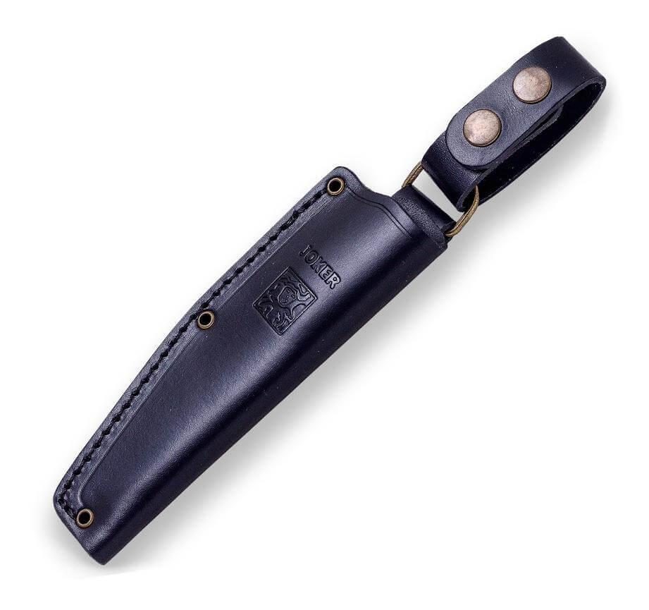 Faca Joker Bushcrafter com cabo de micarta preto