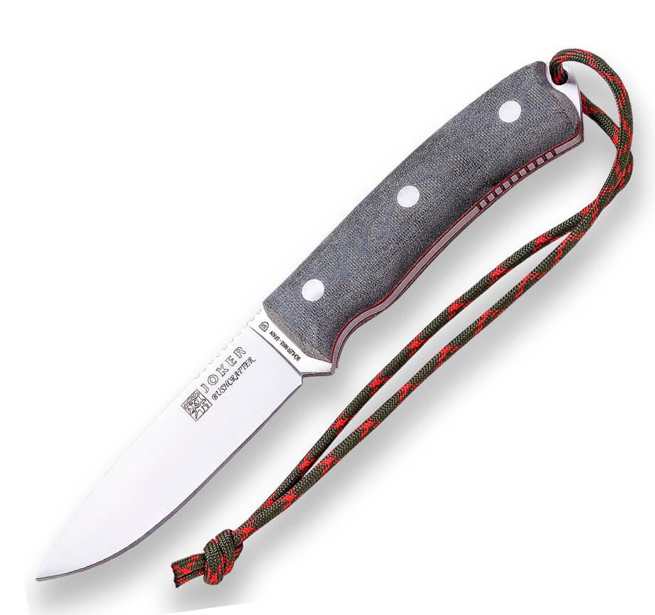 Faca Joker Bushcrafter com cabo de lona micarta