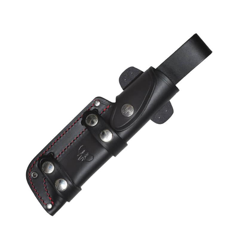 Faca Cudeman bushcraft mod. BS9. Punho de micarta preto