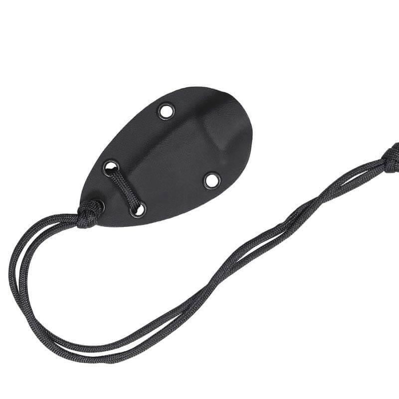 Faca Cudeman bushcraft mod. YODA. Punho de lona Micarta. Bainha Kydex.