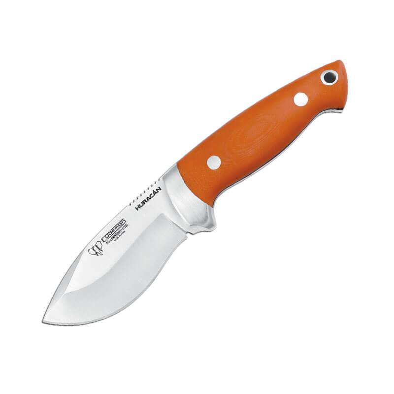 Cuchillo Cudeman HURACÁN. Mango G10 naranja. Acero Böhler N-690Co