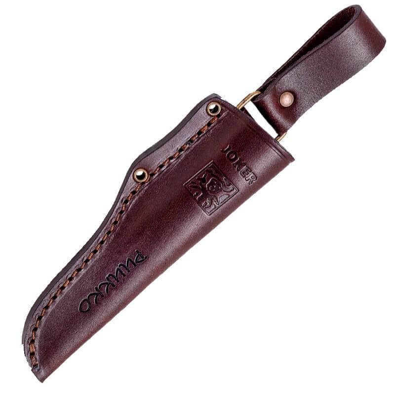 Cuchillo Puukko Grandfather con mango de abedul rizado