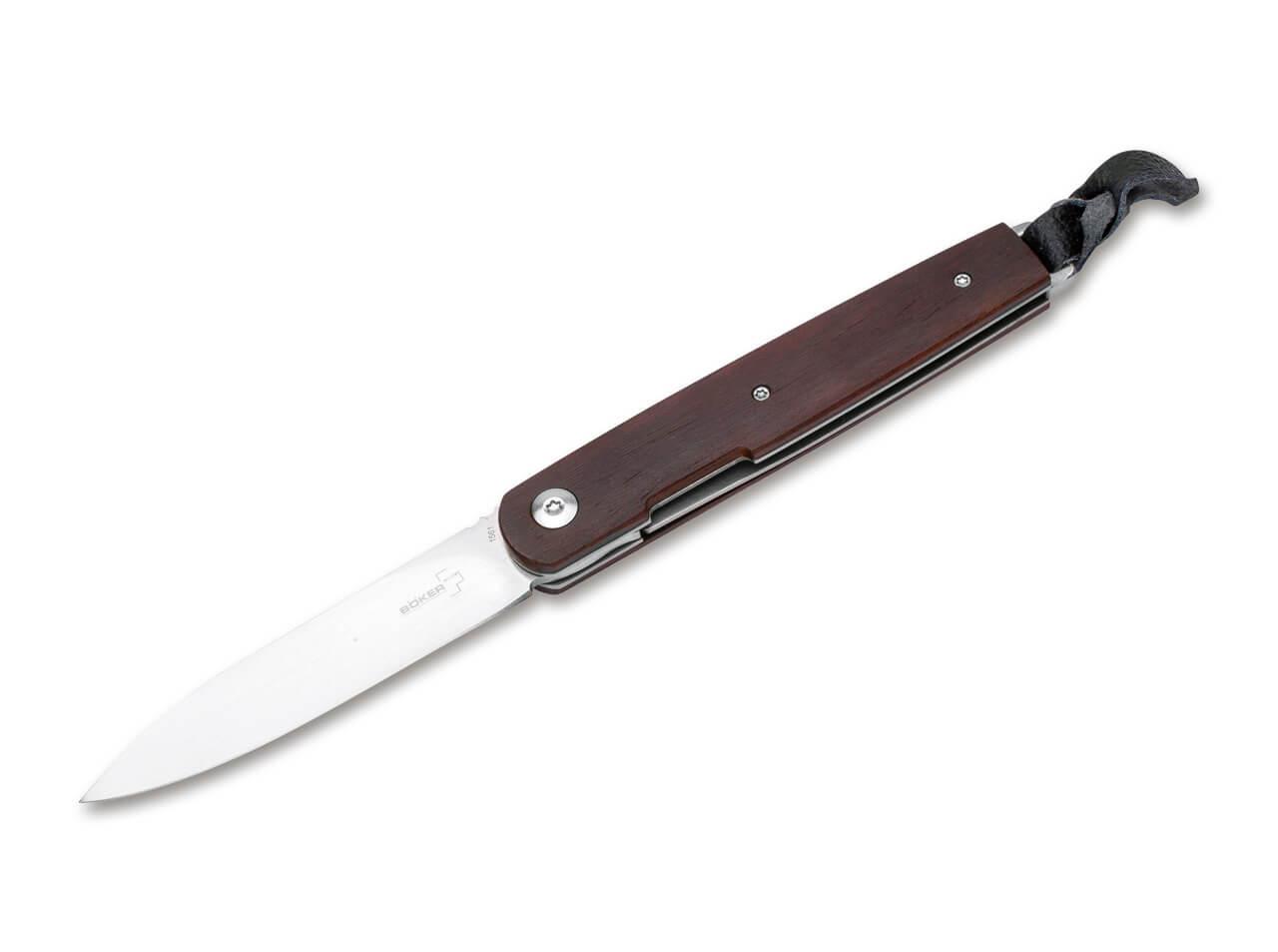 Navaja Boker Plus LRF con mango de madera de cocobolo