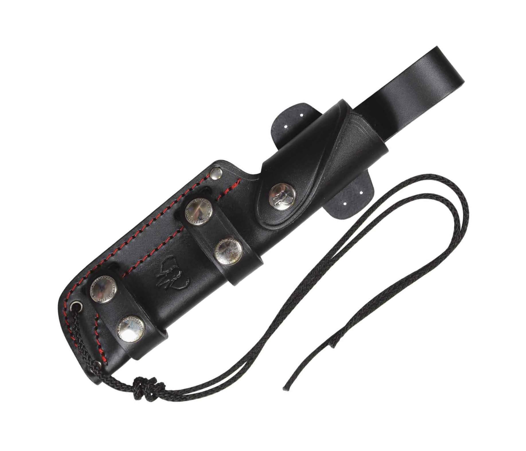 Couteau Nessmuk Cudeman OPUS Ness Wolf 208-M avec manche en micarta noir