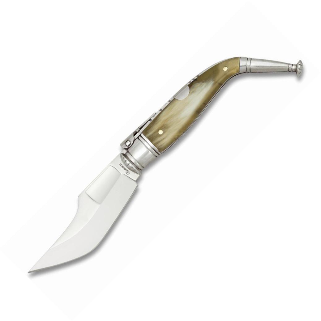 Canivete JEREZANA Nº1 com cabo em chifre de touro. 8,4 cm