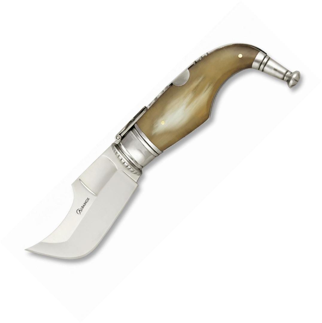 Canivete CAPAORA Nº1 com cabo em chifre de touro, caixa de aprese...