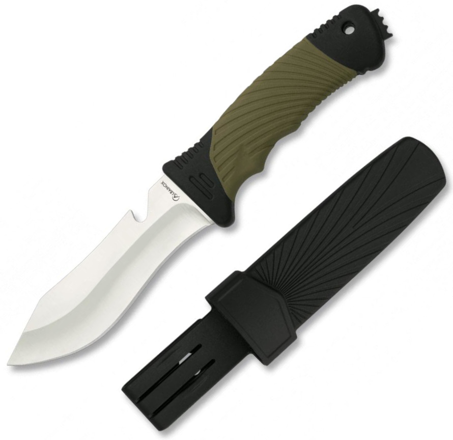 Albainox tactical knife with 11.2 cm blade and ABS and rubber han...