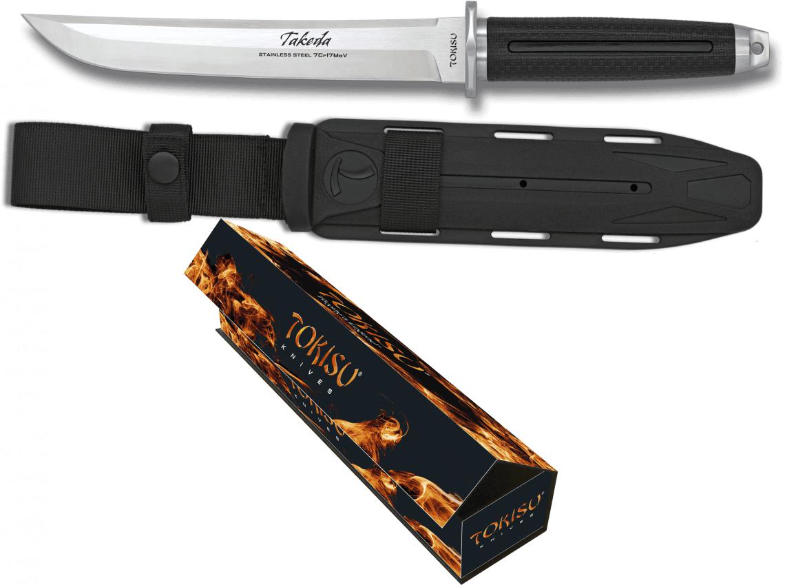 Faca TOKISU Takeda. lâmina de 7,5 cm