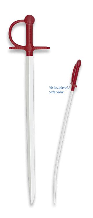 Mini espada Toureiro Rapier. Total: 17cm