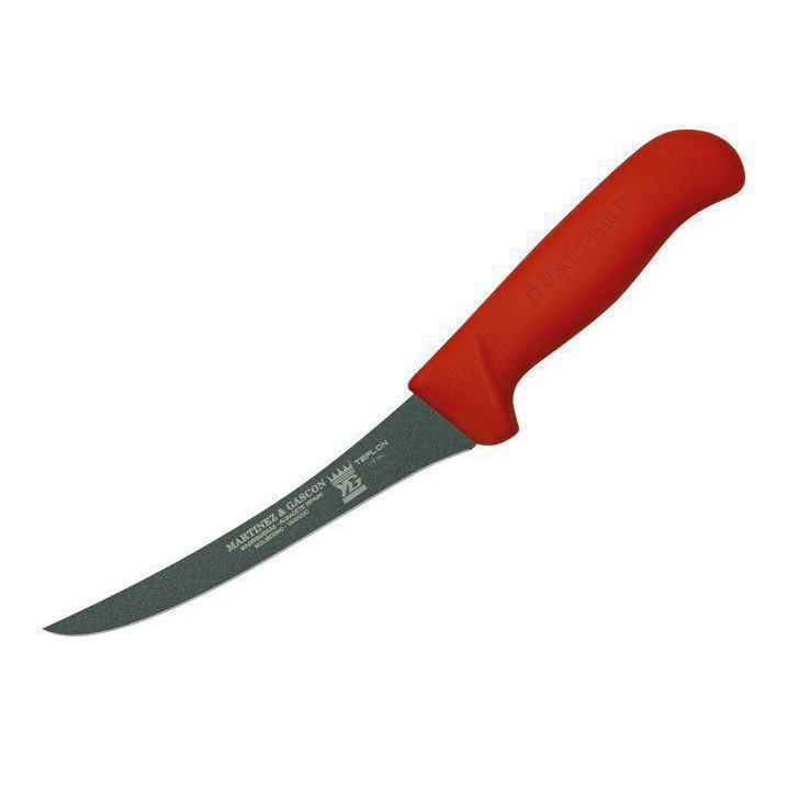 Cuchillo deshuesador con hoja curva de 15 cm con recubrimiento de...