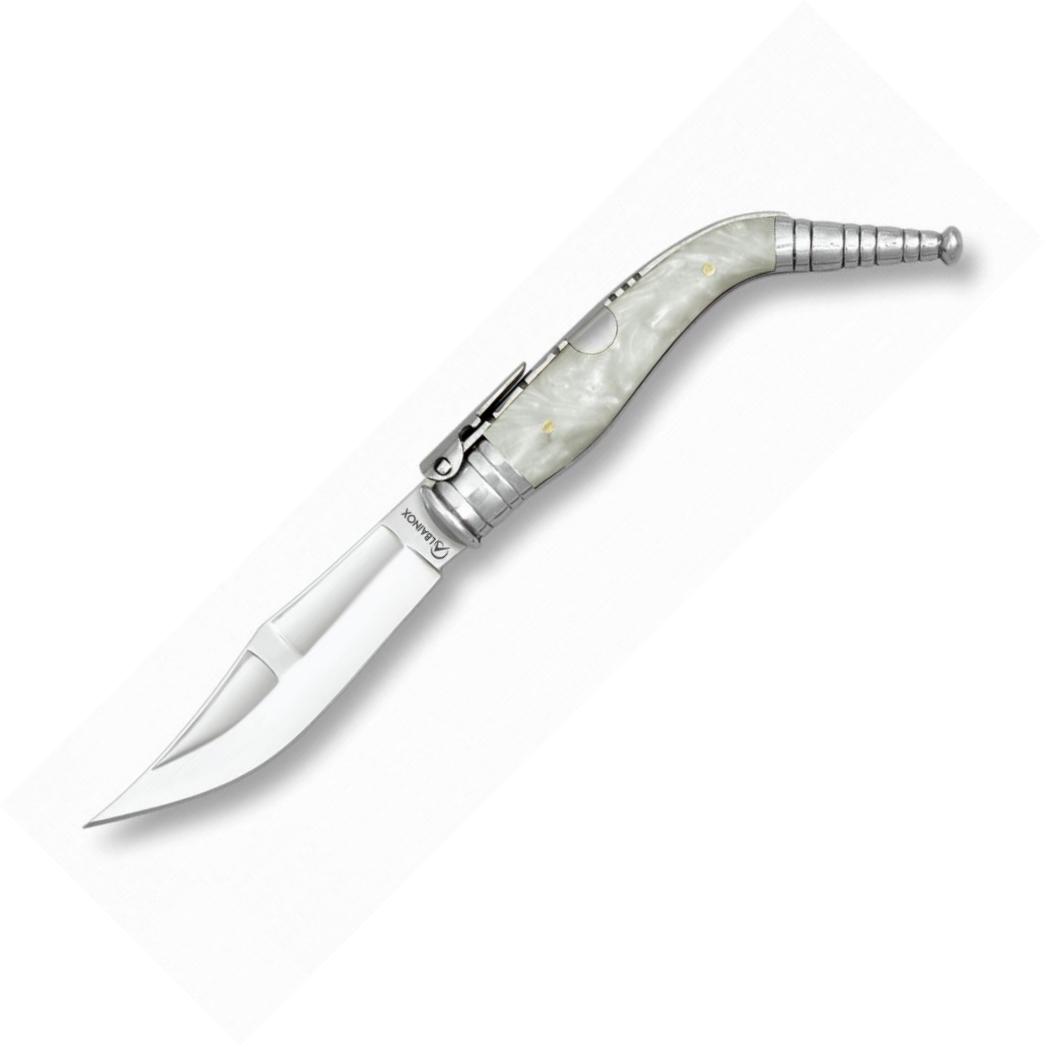 Navaja de bolsillo BANDOLERA Nº00 con mango de imitación nácar, v...