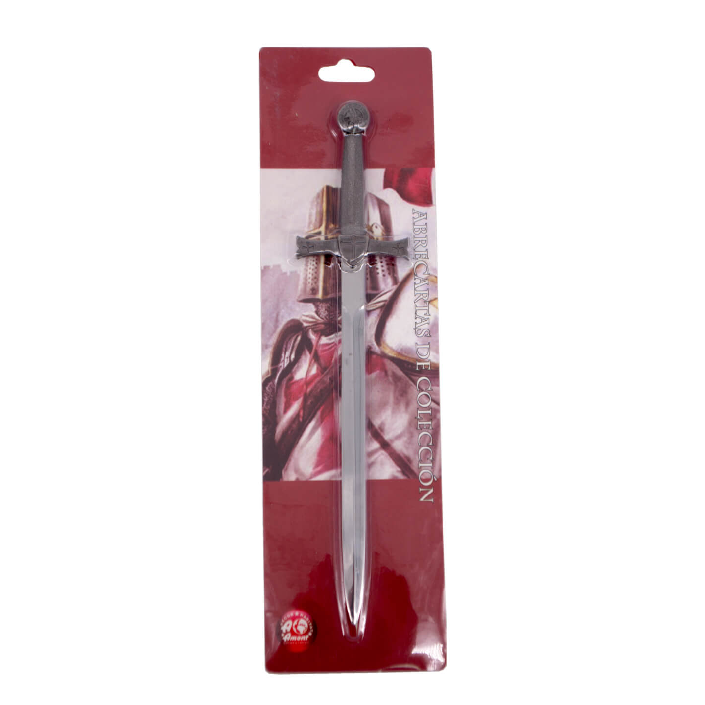 Níquel Templar espada réplica abridor de cartas