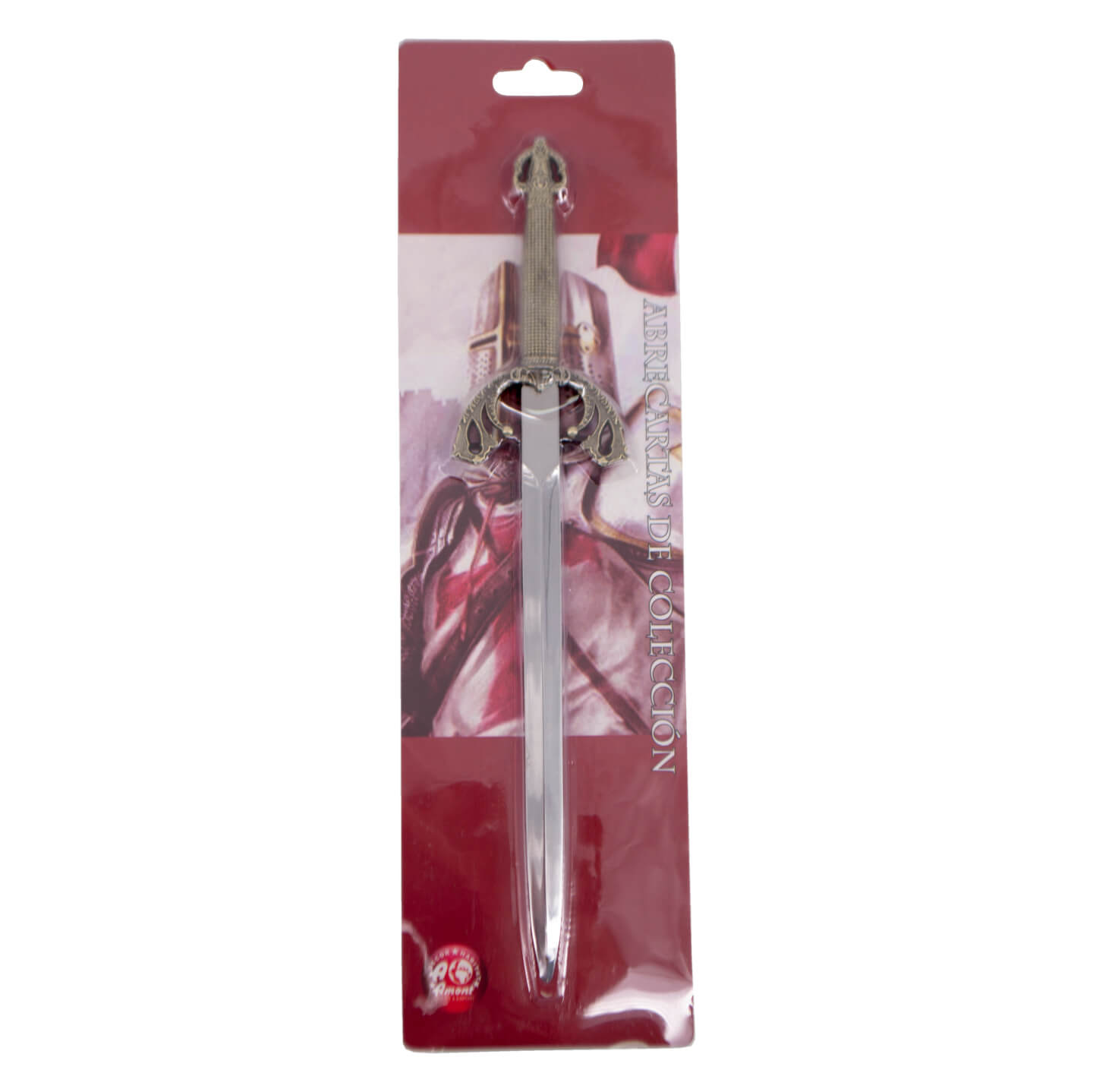 Cid réplica de espada de bronze abridor de cartas