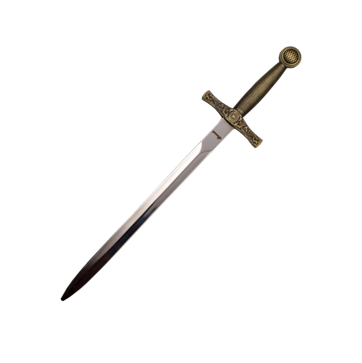 Abrecartas réplica espada excalibur bronce