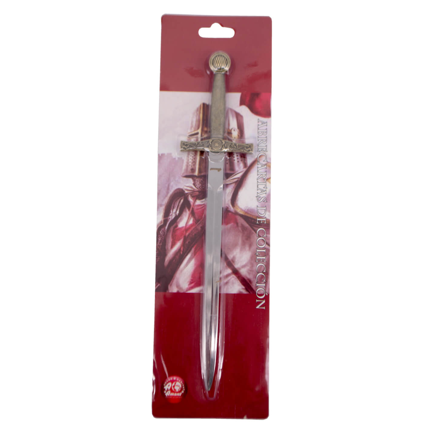 Abrecartas réplica espada excalibur bronce