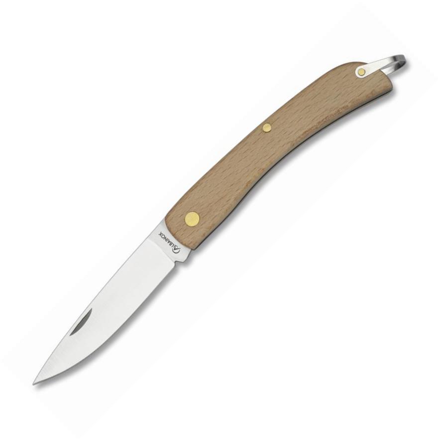 Navaja Albainox Campaña con cachas de madera y hoja de 9,5 cm de ...