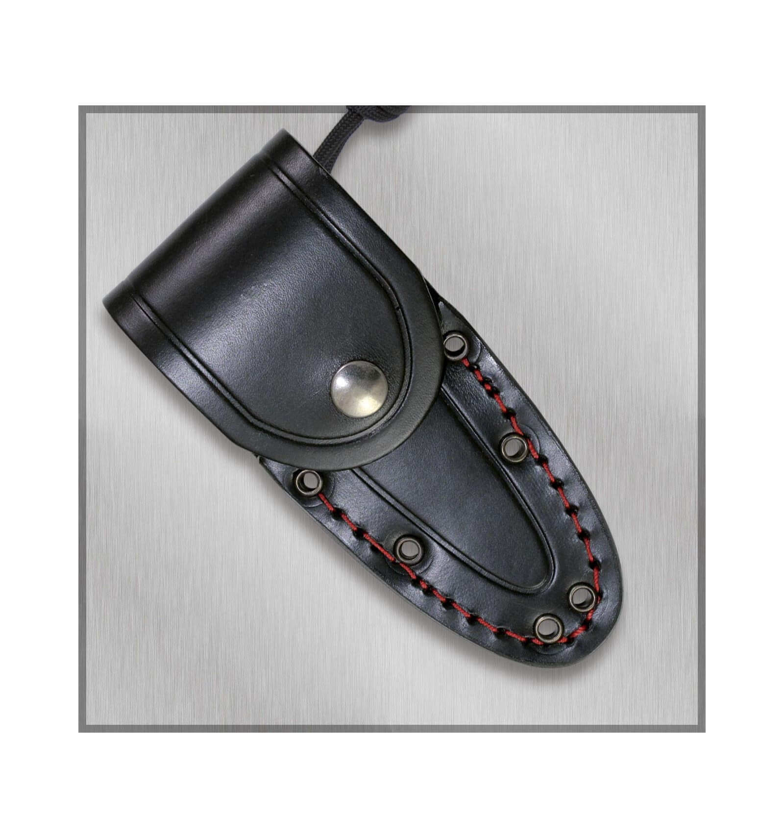 Nieto Chamán Micra taktisches Messer mit Cocobolo-Holzgriff und Böhler-Stahlklinge mit Lederscheide