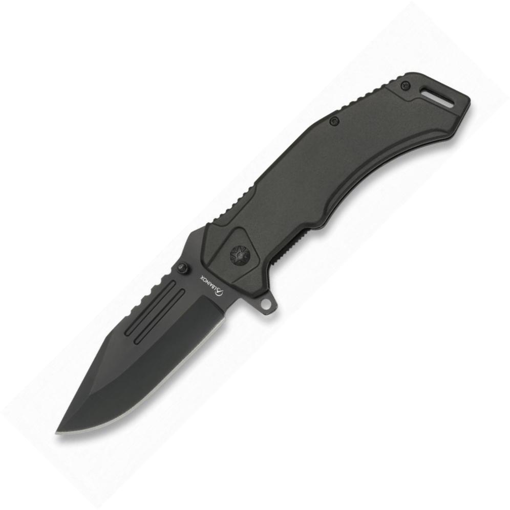 ALBAINOX black penknife with clip and 9 cm blade