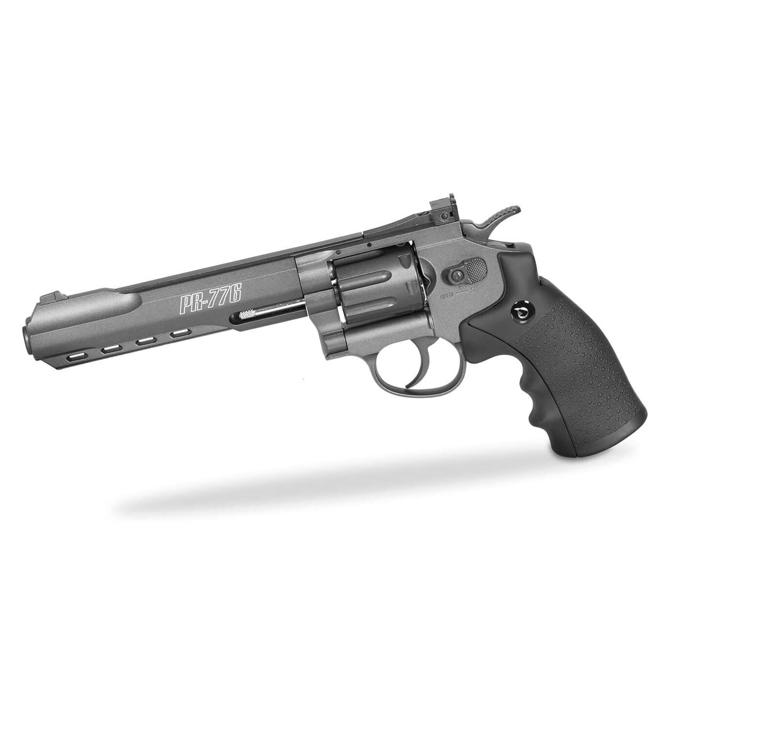 Revólver de CO2 Gamo PR-776 Full metal con cargador para 8 baline...