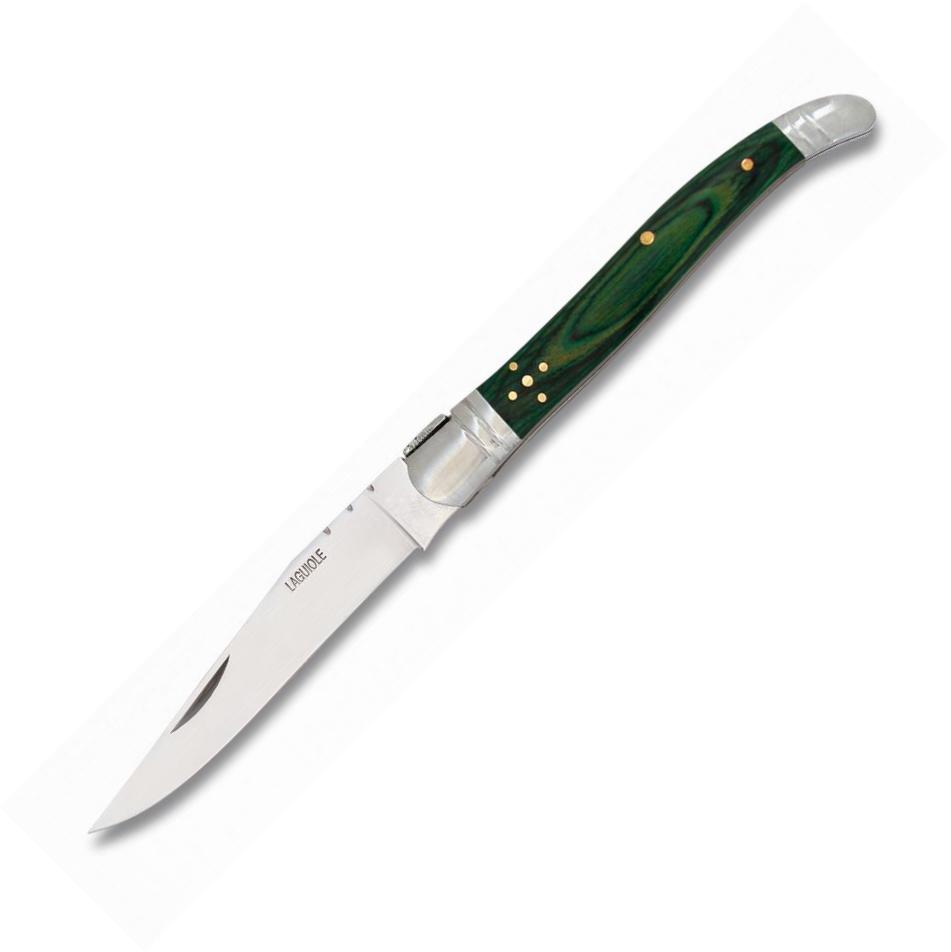 Canivete Albainox Laguiole com cabo verde vigor, lâmina de 9,5 cm...