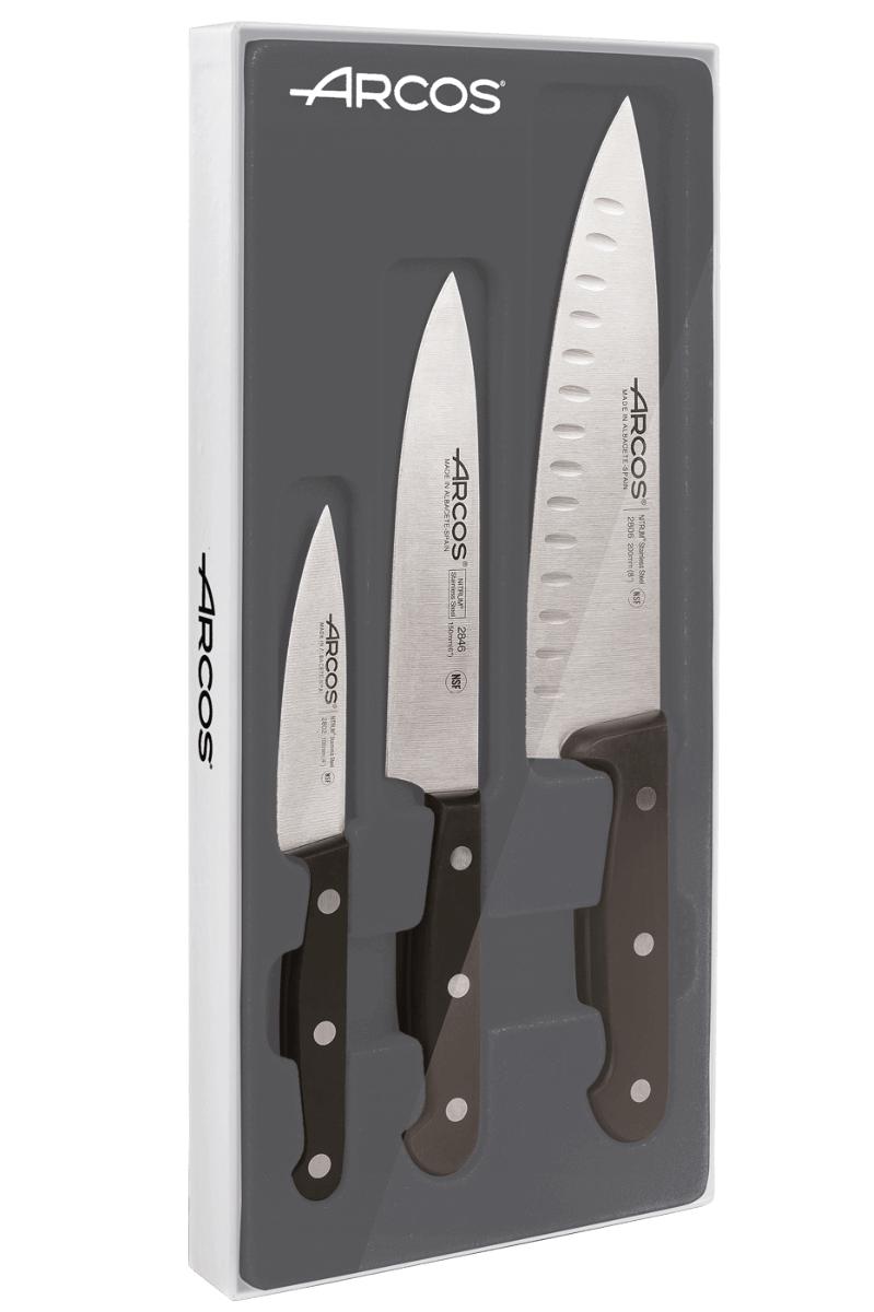 Set de 3 cuchillos de cocina serie Universal