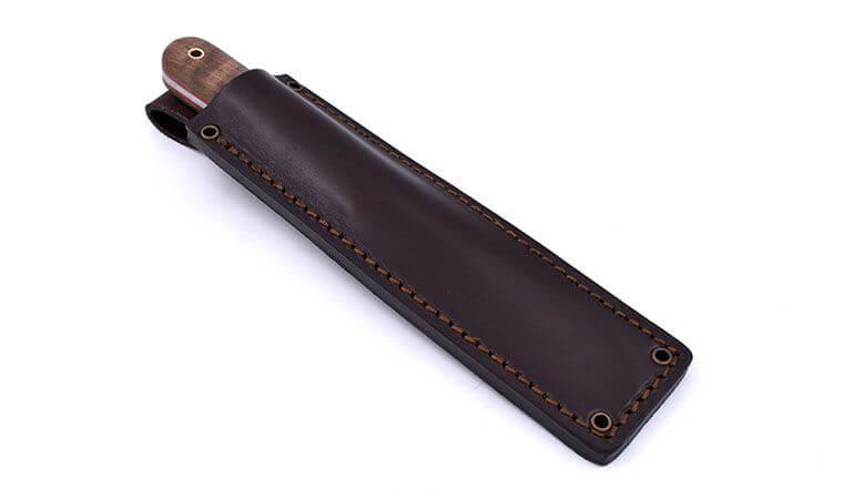 Faca para bushcraft Brisa Kephart 115 com cabo de nogueira estabilizado