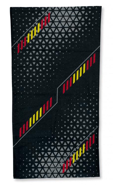 Braga cuello fina Barbaric con líneas de la bandera de España