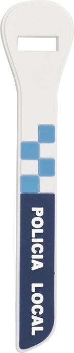 Tirador para cremallera de goma 