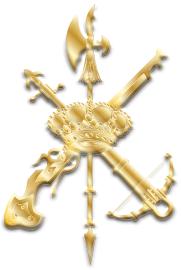 Pin Legionários Espanhóis sem fundo 1,4 cm x 2,2 cm