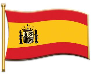 Pin da bandeira da Espanha Constitucional 09977