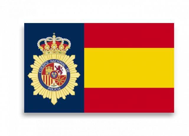 Pegatinas CNP España de 15 x 9 mm, 6 unidades