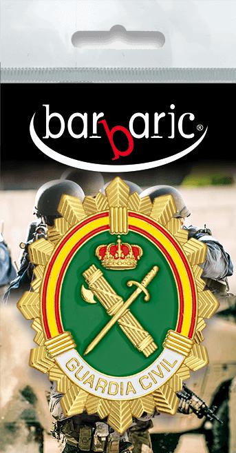 Placa identificación vertical de Guardia Civil