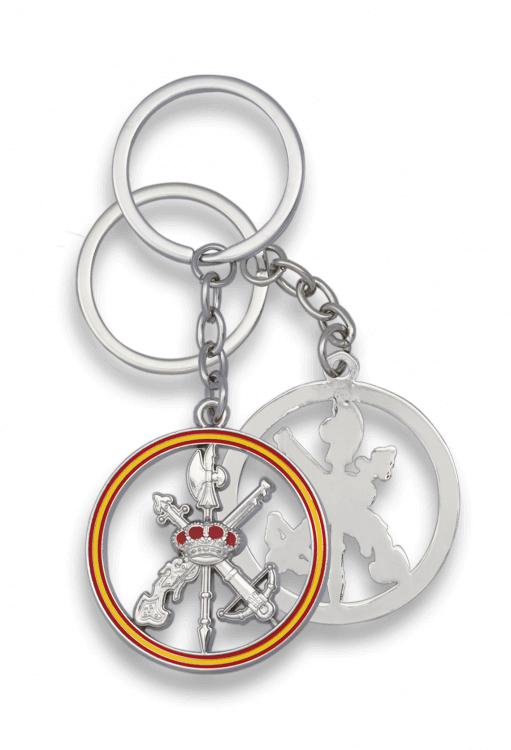 Chaveiro Legião Espanhola Prata