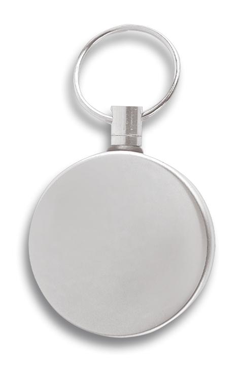 Porta-chaves metálico extensível com comprimento máximo de 70 cm